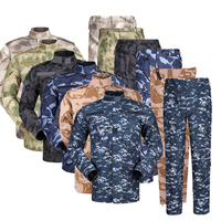 Tenue tactique de camouflage SIVI, ensemble chemise et pantalon ACU, vêtements de chasse pour hommes, uniforme de combat pour hommes