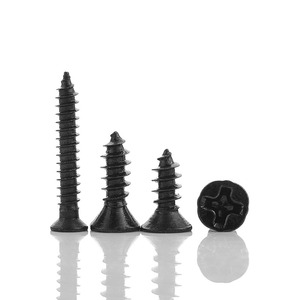 Offre Spéciale – Lot de 100 Vis Autotaraudeuses à Tête Plate en Acier Carbone Noir M1 M2 M2.6 M3 M5 – Système de Mesure Métrique – Haute Qualité - Product Image 3