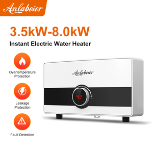 Calentador de Agua Eléctrico Instantáneo con Control de Perilla Mecánica y Pantalla de Temperatura de Seguridad para Peluquería - Product Image 2