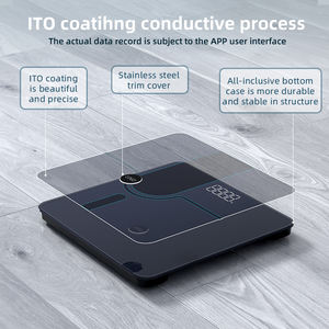 व्यक्तिगत वसा बाथरूम वजन पैमाने के लिए अद्वितीय नया स्मार्ट छिपा हुआ प्रदर्शन वजन पैमाने शरीर वसा पैमाने - Product Image 3