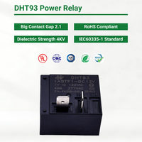 DHT93-1ASTF1-DC5V T93 CQC TUV RoHS TV-10 40A 2HP Relay Daya Sambung Cepat Peralatan Rumah Pintar Sistem Tenaga Fotovoltaik