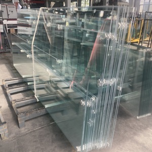 Verre trempé transparent de qualité supérieure, résistant à la pression, largement utilisé dans les vitrines et les cloisons. - Product Image 4