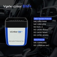Nuevo Lector de Códigos OBD2 Vgate Vlinker BM BLE V2.2 OBD2 ELM327 Inalámbrico 4.0 Escáner Automotriz Compatible con IOS/Android