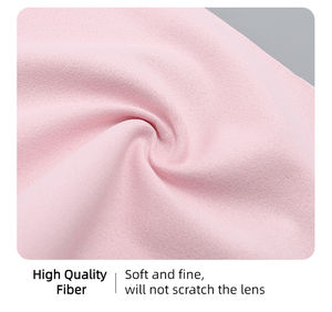 ガラスとジュエリー用のカスタムロゴ印刷マイクロファイバー防曇クリーンクロスマイクロファイバー眼鏡クリーニングクロス - Product Image 2