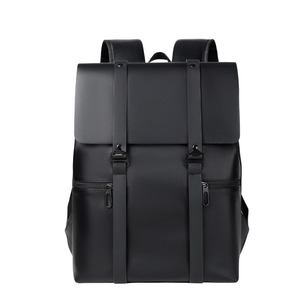 Custom 2025 Men's Waterproof <b>Backpack</b> Large Capacity Portable Custom Logo Pu Leather <b>Backpack</b> <b>Business</b> <b>Backpack</b> - Product Image 1
