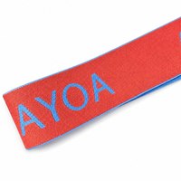 Bande élastique jacquard 40 mm en nylon et élasthanne pour ceintures de pantalons, vêtements de sport, sous-vêtements et fournitures de couture