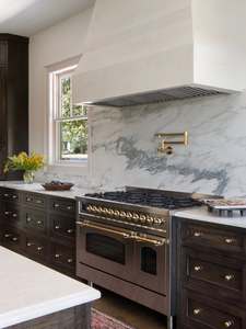 Meubles de cuisine sur mesure Vermonhouzz avec îlot de rangement spacieux et <span class=keywords><strong>niche</strong></span> intégrée pour appareils électroménagers pour cuisine commerciale - Product Image 4