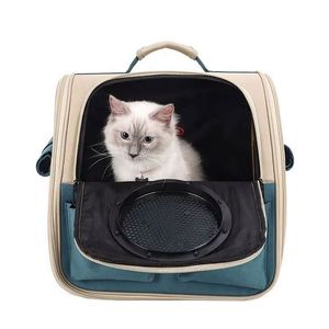 Free Sample Hot-selling Luxury Portable Space Capsule Cage Custom Large Pet Grid <b>Backpack</b> Carrier <b>Cat</b> <b>Backpack</b> Carrier For - Product Image 1