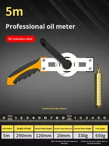 कैसिलो ऑयल गेज 30 मीटर पेट्रोलियम गहराई मापने वाले शासक समुद्री विस्फोट-प्रूफ कार्बन स्टील सामग्री तेल डिपस्टिक - Product Image 6