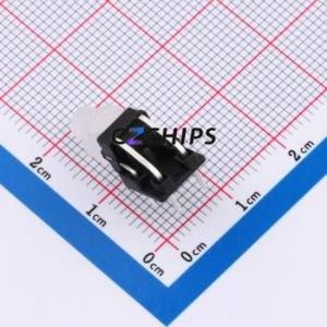 K6-6156F-04 Tactile Switch Through hole Component (THT) Switch 1.6N Right Angle Insert 12mm 50mA - Product Image 2