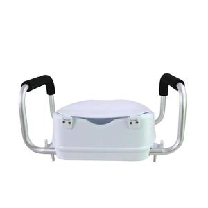Asiento de silla de inodoro elevado para equipo de seguridad de baño de plástico para ancianos - Product Image 4