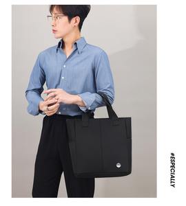 Sac à main pour ordinateur portable de grande capacité pour homme, sac à main de luxe avec fermeture éclair, <span class=keywords><strong>multi</strong></span>-poches, en Oxford, pour les réunions, sac à bandoulière, sac à main - Product Image 2