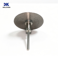 Disque de coupe ultra-fin Drills-King 45 mm 0,6 mm pour carreaux de porcelaine et céramique, lame de scie miniature pour marbre avec tige ronde
