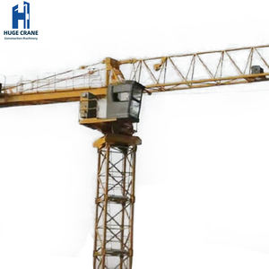 Grue à <span class=keywords><strong>tour</strong></span> HUGECRANE Factory 6015, 10 tonnes, hauteur de levage de 60 m, portée de 70 m, économie d'énergie, haute efficacité, garantie d'un an, vente d'<span class=keywords><strong>occasion</strong></span> - Product Image 5
