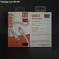Protocolos de carga Flash súper rápidos PD rentables de alta calidad Cables USB tipo C a tipo C