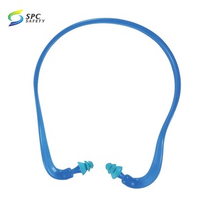 Gehörschutz für Bauarbeiter, Rasenmäher, Schweißer, Schießsportler, Lärmschutz-Ohrstöpsel aus Kunststoff mit Band - Product Image 2