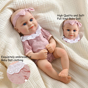 Muñecas Bebé Reborn de 42 cm para Niñas, Muñecas Reborn de Silicona y Vinilo, Cuerpo Completo Realista, Muñecas Bebé Reborn de Silicona para Niñas - Product Image 3