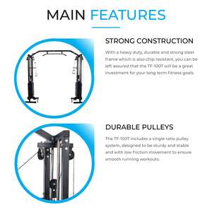 Máquina cruzada de cable de <span class=keywords><strong>buena</strong></span> calidad multiestación de gimnasio en casa más popular - Product Image 4