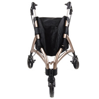 Rollator à trois roues Walker nouveau style Rollator à 3 roues Rollator pliant léger panier d'achat
