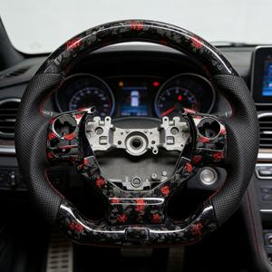 Volante de Fibra de Carbono Forjado con Artesanía Exquisita para <span class=keywords><strong>Lexus</strong></span> ES RX <span class=keywords><strong>LX</strong></span> GS GX GX450 GX460 LX570 450h IS 350 300 CT200h - Product Image 1