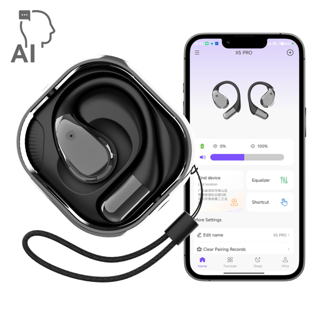 Ai Translator Wireless Earbuds Pro Earbud Translating Headphones Smart Assistant 144s Language Translation Earphones Headset