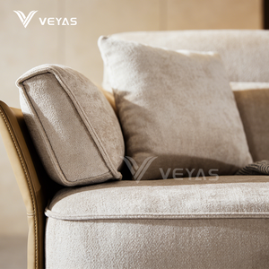 Sofá Seccional Moderno de Primera Calidad, Tapizado en Cachemira, con Tacto Suave y Elegante Comodidad para el Hogar - Product Image 4