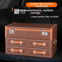 Organiseurs de voiture, boîte de rangement pour voiture, organisateur d'intérieur de voiture, organisateur de voiture haut de gamme pour les essentiels de SUV