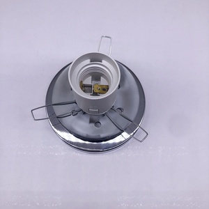 Soporte <span class=keywords><strong>de</strong></span> Lámpara <span class=keywords><strong>de</strong></span> <span class=keywords><strong>Techo</strong></span> Metálico <span class=keywords><strong>de</strong></span> Triple Uso DZ-003 250V, Estilo Rosca, Accesorios <span class=keywords><strong>de</strong></span> Pared para el Hogar, Personalizable - Product Image 4