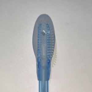 Irrigador bucal desechable, cepillo de dientes portátil de silicona con conector de irrigación para adultos, de un solo uso, Cyq - Product Image 3