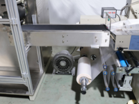Machine à emballer de couverture de flux automatique rentable à grande vitesse Machine à essuyer humide
