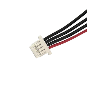 JST SH 1.0mm 케이블 어셈블리: 2/3/4/5/6p; 20/22/23/24 AWG 가전제품용; 절연형; 맞춤 제작 가능 - Product Image 2