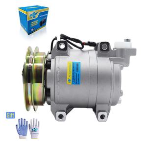 Compresor de Aire Acondicionado para Automóvil 506211-8811 506211-9720 506012-1710, Compresor de Aire Acondicionado para Isuzu NPR NQR NRR con Motor Diésel - Product Image 1