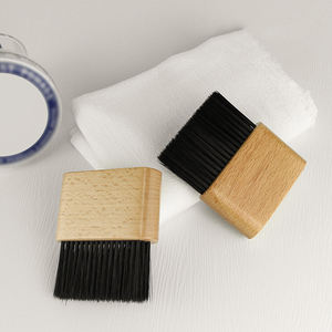 Cepillos de Limpieza para <span class=keywords><strong>Barber</strong></span>ía, Plumero para Cuello, Cepillo de Madera para Cortar el Cabello - Product Image 4