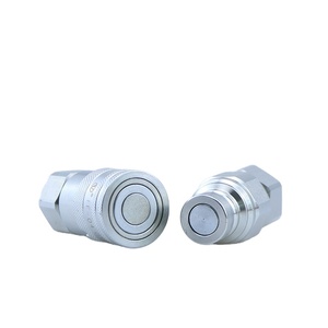 ข้อต่อไฮดรอลิกแบบถอดเร็ว ISO16028 ขนาด 3/4 นิ้ว แบบหน้าเรียบสำหรับสายยาง - Product Image 3