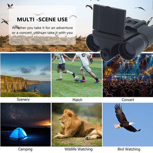 Binoculares con Telescopio de 12X de Aumento para Exteriores, Pantalla LCD IPS de 2.4 Pulgadas, Binoculares Digitales - Product Image 6