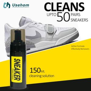 Custom Wooden <b>Shoe</b> Cleaner Set Eco-Friendly <b>Shoe</b> <b>Care</b> <b>Kit</b> for Sneakers Wholesale - Product Image 3