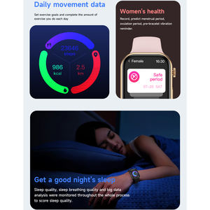 Globale Version Smartwatch mit NFC Bluetooth-Anruffunktion 2,04 Zoll HD-Display Blutdruckmessgerät für iOS Android Blutdruck - Product Image 5