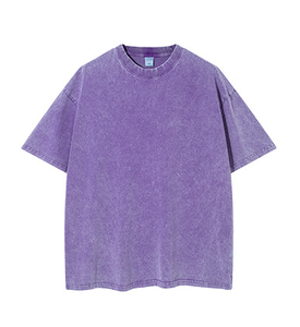 Custom Acid Wash 260GSM Baumwolle Übergroßes Schwergewicht Gute Qualitä<span class=keywords><strong>t</strong></span> Custom Own Logo Puff Printing Herren <span class=keywords><strong>T</strong></span>-Shirt - Product Image 5