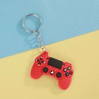 Porte-clés de jeu en PVC en forme de dessin animé, mini mousquetons 3D pour femmes et hommes, vente en gros