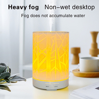 Diffuseur d'huiles essentielles intelligent à ultrasons pour voiture, capacité de 100 ml, brume fraîche, purificateur d'air