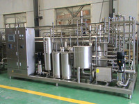 Stérilisateur UHT à capacité de pointe de 6000 L/H pour les lignes de production principales dans les usines alimentaires de grande envergure, principalement destiné à la production de lait d'amande
