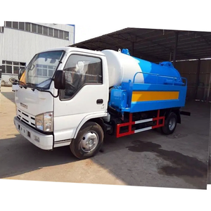 รถบรรทุกทำความสะอาดท่อระบายน้ำแรงดันสูง 1suzu 4000L~8,000L พร้อมถังดูดสิ่งปฏิกูลและปั๊มสุญญากาศ (ถังดูดสิ่งปฏิกูลพร้อมปั๊ม VAC) - Product Image 3