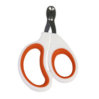 Coupe-ongles et tondeuse pour animaux de compagnie en acier inoxydable, design multifonctionnel à trou rond pour chiens, chats et petits animaux