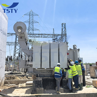 Transformador de Potencia Trifásico de Alta Carga 5000kVA-25000kVA 35/66kV 50/60Hz con Certificación CE, Lleno de Aceite, Cobre/Aluminio
