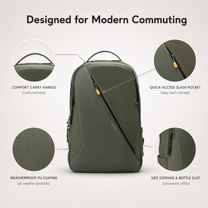 Mochila para Portátil de Poliéster con Cierre Geométrico Resistente al Agua, Ligera, para Viajes de Negocios, Escuela, con Logotipo Personalizado, Unisex, Softback - Product Image 2