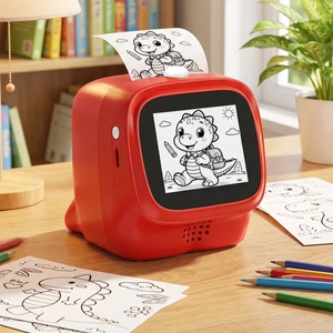 AI Smart Voice Sticker Thermal <b>Printer</b> with Display Screen Portable <b>Inkless</b> Label Maker Mini DIY for Home School Office GiftsQ19 - Product Image 1
