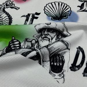 Camiseta de Lujo con Cuello Redondo y Estampado, Estilo Boxy, Personalizada, Streetwear, Hombros Caídos, Oversize, Manga Larga, para Hombre - Product Image 4