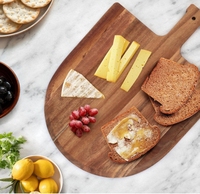 Planche à découper en bois d'acacia en gros pour la cuisson au four, accessoire de cuisine