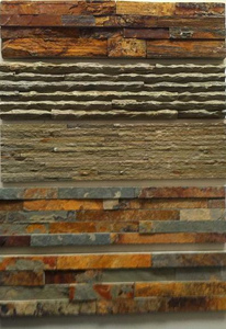 Nhà Máy Giá Rẻ Giá Slate Đá Tấm Đen Đá Linh Hoạt Ốp Đá Cho Bên Ngoài Bức Tường - Product Image 4