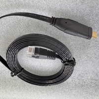 Cable USB C a RJ45 con Chip FTDI, Accesorio para Routers/Conmutadores Cisco, NETGEAR, Ubiquiti, TP-Link para Laptops con Windows, Mac, Linux